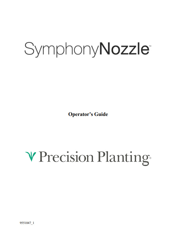 Посібник оператора SymphonyNozzle
